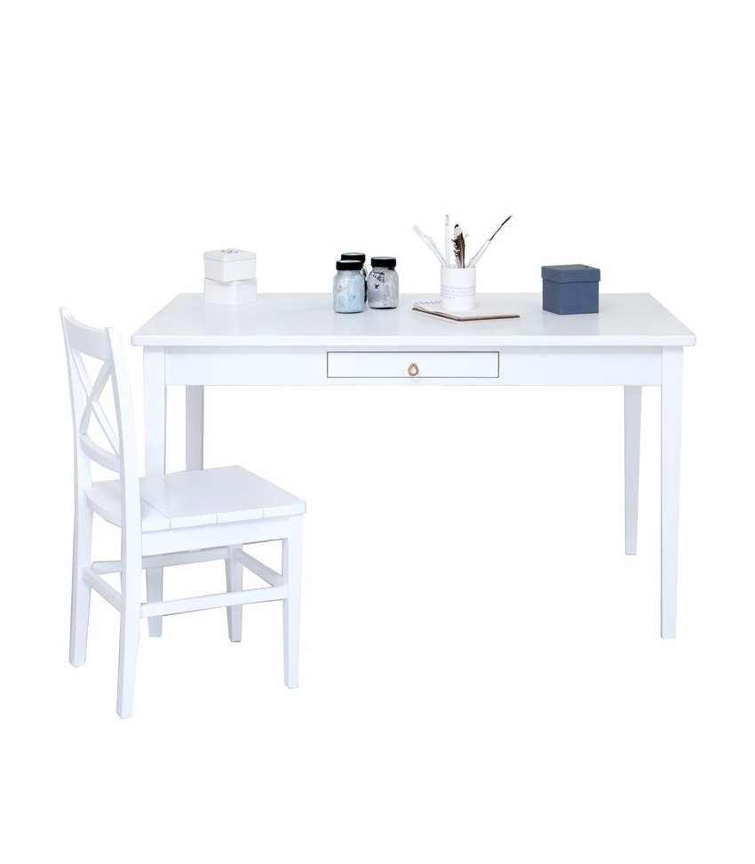 021019 Extra ben vuxenhöjd bord, Oliver Furniture