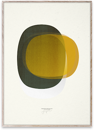 Sketchbook Abstract 01 Poster 50x70 cm