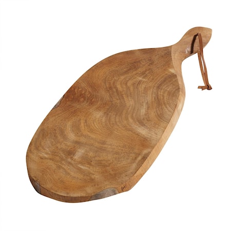 Skärbräda Organic L Natur Ny teak 22x3x52 cm