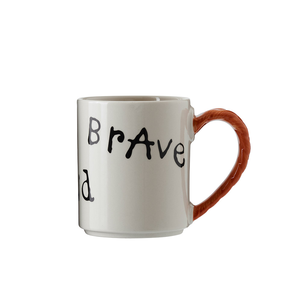 Design House Stockholm Mugg Pippi 35cl Strong Kind Brave