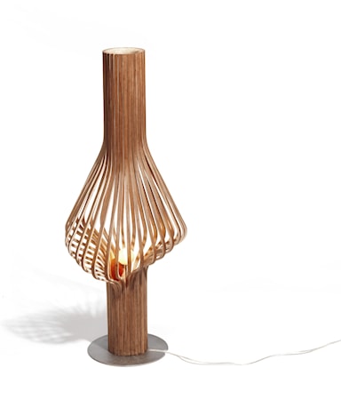 Diva golvlampa - Valnöt