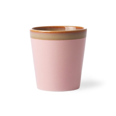70's Keramik Mugg Rosa