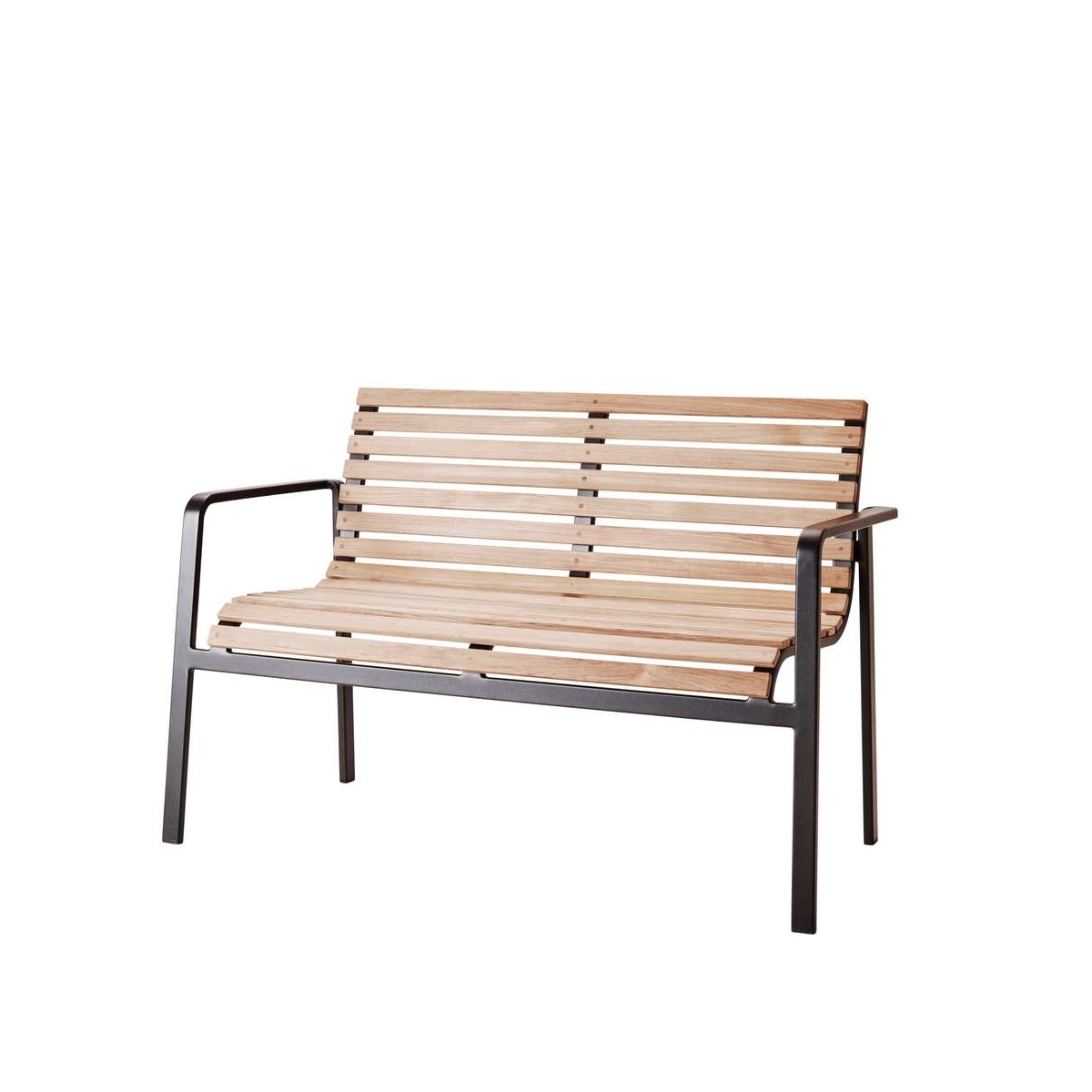 Bänk PARC teak/ lavagrå, Cane-line