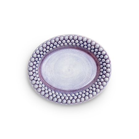 Bubbles Oval Tallrik Viol 20 cm