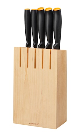 Functional Form Knivset 5 pcs inkl. block