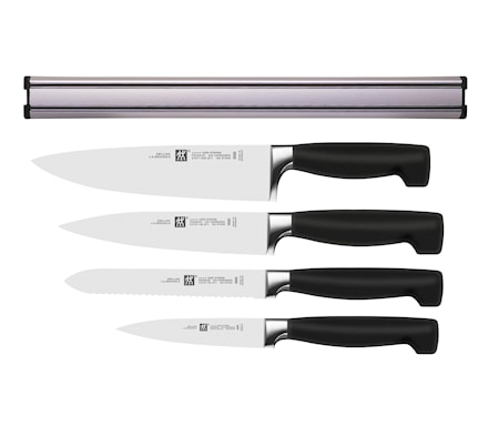 Four Star Knivset om 5 delar + Magnetlist